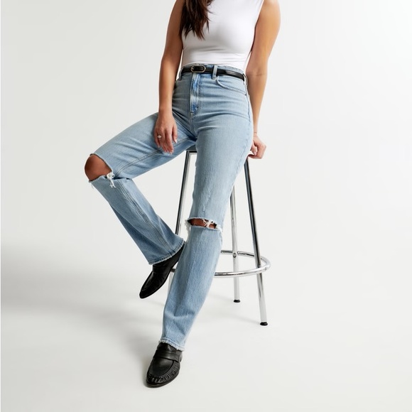 The ‘90s straight ultra high rise jeans - Picture 2 of 7